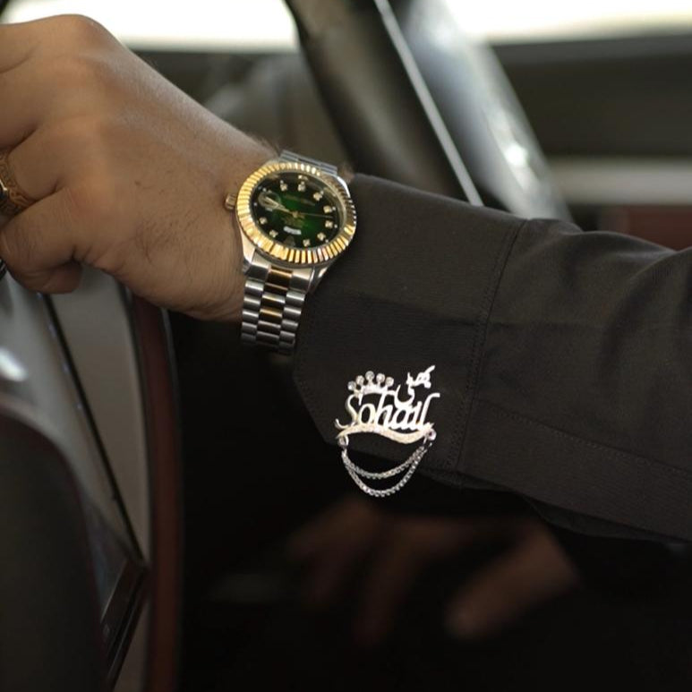 Crown Stone Cufflinks