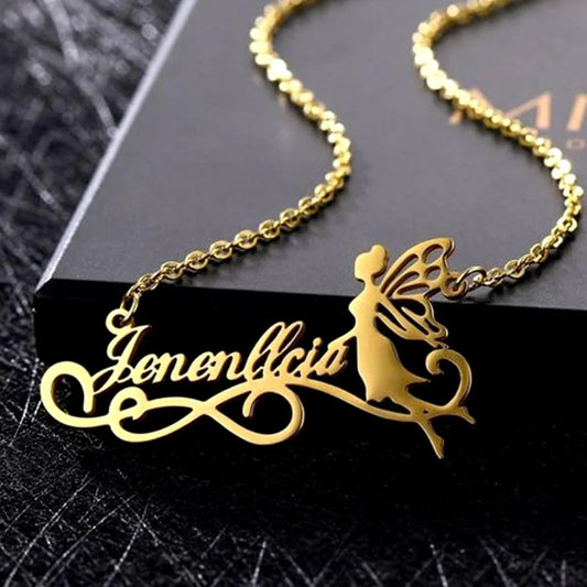 Customise Name Fairy Necklace